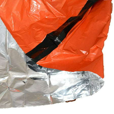 Outdoor Survival Emergency Thermal Blanket Mylar Waterproof Sleeping Bag Foil